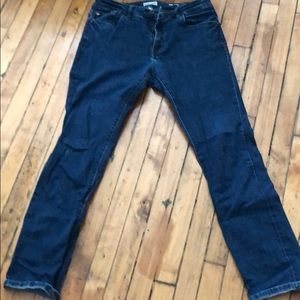 Warp and Weft Stretch Jeans. Slim fit